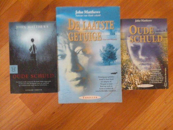 T12-3x john matthews-losse verkoop, Boeken, Thrillers, Nieuw, Ophalen of Verzenden