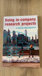 Doing in-Company research projects, Arjan de Bont, Nieuw, Ophalen of Verzenden, Arjan de Bont, Management