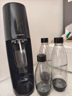 SodaStream Bruiswatertoestel Zwart + 3 Flessen, Witgoed en Apparatuur, Ophalen, Gebruikt