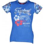 Nivea blauw Red Horse Tropical T-shirt maat 140, Kinderen, Dressuur, Nieuw, Ophalen of Verzenden