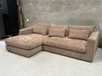 !!ACTIE!! Hoekbank Max latte gerecycled stof RETOURDEAL, Huis en Inrichting, Banken | Bankstellen, Niet ingevuld, Nieuw, Niet ingevuld