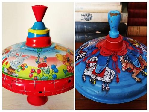 Vintage retro bromtol blik patnr US  beer en Duits Circus, Antiek en Kunst, Curiosa en Brocante, Ophalen of Verzenden