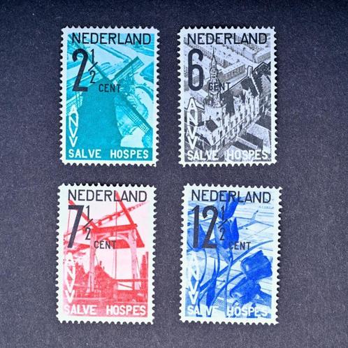ANVV zegels 1932 postfris NVPH 244-247, Postzegels en Munten, Postzegels | Nederland, Postfris, T/m 1940, Ophalen of Verzenden