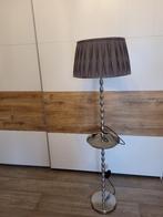 Vloerlamp met Riviera Maison lampenkap, Ophalen, Gebruikt, Landelijk, Metaal