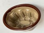 Vintage Bourne Denby Stoneware Ovale puddingvorm jelly, Ophalen of Verzenden