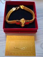 Goldplated armband inclusief certificaat, Ophalen of Verzenden, Zo goed als nieuw, Goud, Goud