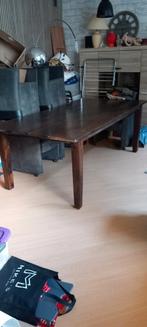 Goede kwaliteit eettafel, grote tafel, Ophalen, Gebruikt, 100 tot 150 cm, 200 cm of meer