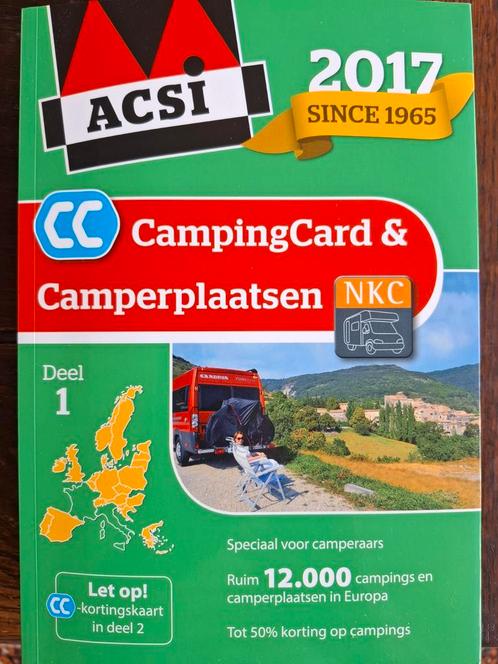 ACSI CampingCard & Camperplaatsen 2017, Boeken, Reisgidsen, Zo goed als nieuw, Campinggids, Europa, Ophalen of Verzenden