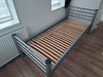 Eenpersoonsbed 90x200, Huis en Inrichting, Slaapkamer | Bedden, Ophalen, Eenpersoons, Metaal, 90 cm