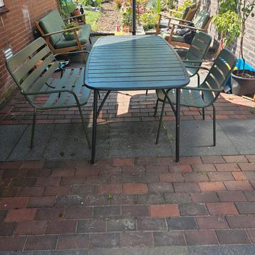 Intratuin Tuinset - Tafel & bank met 2 stoelen beschikbaar voor biedingen