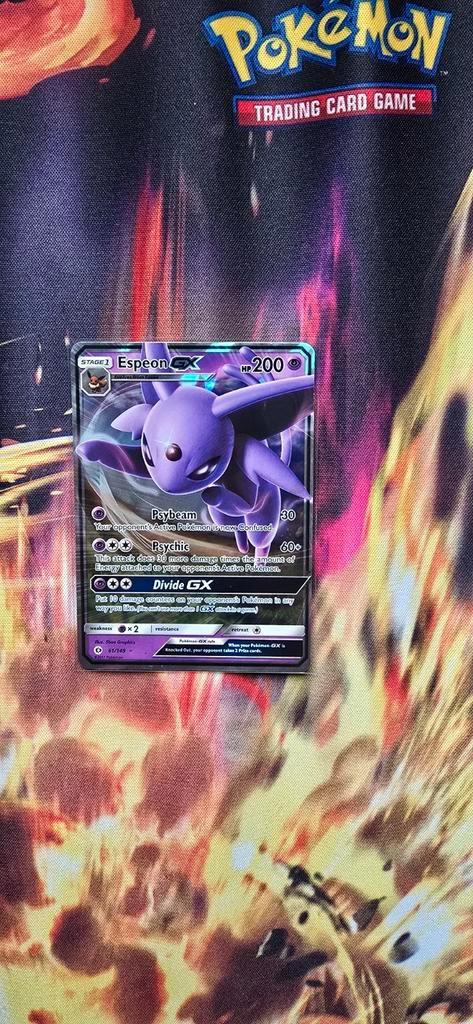 Espeon GX 61/149 - EXC, Hobby en Vrije tijd, Verzamelkaartspellen | Pokémon, Zo goed als nieuw, Losse kaart, Ophalen of Verzenden