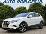 Nissan Qashqai 1.2 Tekna*Navi*360cam*Pano. dak*, Voorwielaandrijving, Gebruikt, 4 cilinders, Wit