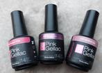 7x Pink Gellac, Sieraden, Tassen en Uiterlijk, Uiterlijk | Cosmetica en Make-up, Overige kleuren, Verzenden, Zo goed als nieuw