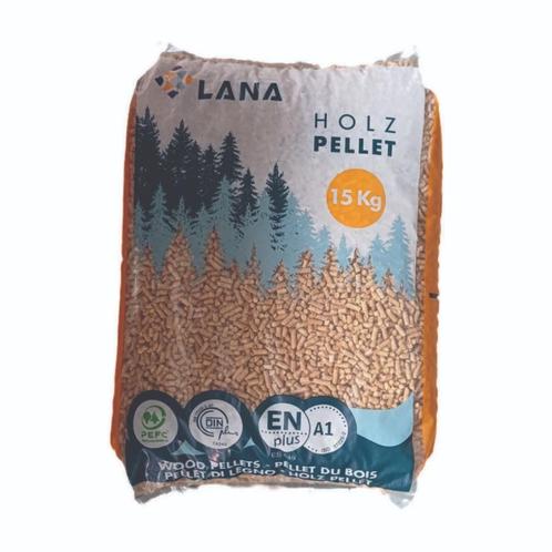 Lana Pellets 15KG €8,00, Tuin en Terras, Haardhout, Minder dan 3 m³, Ophalen