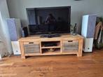 Dali Oberon 7 Wit Speakerset in prima staat, Zo goed als nieuw, 120 watt of meer, Front, Rear of Stereo speakers, Ophalen