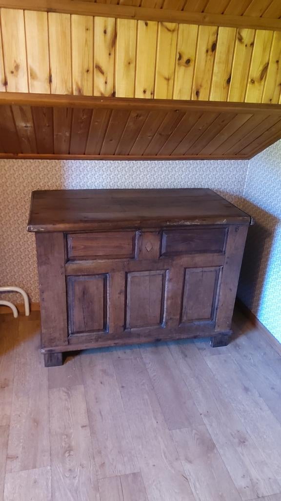 Mooie antieke eiken dekenkist, Huis en Inrichting, Woonaccessoires | Kisten, Gebruikt, 100 tot 150 cm, 50 tot 75 cm, Ophalen of Verzenden