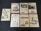 7x Reclame (A4) DAF 31/ daffodil/ Rally (1965), Verzenden, Gebruikt, Auto's