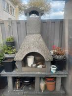 Bbq van steen, Tuin en Terras, Houtskoolbarbecues, Ophalen, Gebruikt