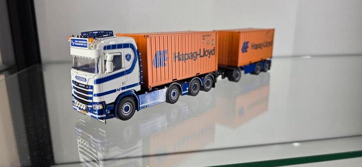 Wsi scania van Wonderen, Hobby en Vrije tijd, Modelauto's | 1:50, Zo goed als nieuw, Bus of Vrachtwagen, Wsi, Ophalen of Verzenden