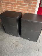 Dynacord cp 15-3 speakers, Gebruikt, 120 watt of meer, Front, Rear of Stereo speakers, Ophalen