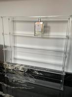Vintage plexiglas plexi glas diplay rek wandrek vitrine, Antiek en Kunst, Ophalen of Verzenden