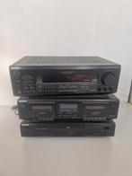 Sony str de225 casette deck en cd speler, Audio, Tv en Foto, Stereo-sets, Ophalen of Verzenden, Gebruikt, Sony