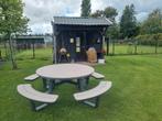 GARDEN IMPRESSIONS PICKNICKTAFEL VAN €999 nu €599, Ophalen, Nieuw, Rond, Aluminium