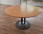 Ronde uitklapbare eettafel, Huis en Inrichting, Tafels | Eettafels, Ophalen, Gebruikt, Rond, 100 tot 150 cm