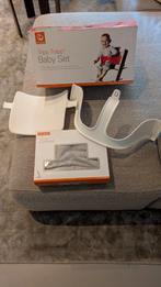 Tripp trapp baby set, wit met kussenset, Ophalen, Zo goed als nieuw, Meegroeistoel