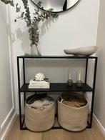 Stevige zwarte sidetable, Ophalen, Gebruikt