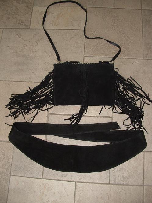 Miss Selfridge crossbody bag, tas met fringes + brede riem, Sieraden, Tassen en Uiterlijk, Tassen | Damestassen, Zo goed als nieuw