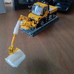 UNIMOG U430 KLEPELMAAIER OP RAIL NZG, Hobby en Vrije tijd, Modelauto's | 1:50, Ophalen of Verzenden, Zo goed als nieuw, Hijskraan, Tractor of Landbouw