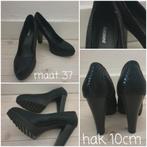 Zwarte Plateau Hakken maat 37, Zwart, Ophalen of Verzenden, Zo goed als nieuw, Graceland