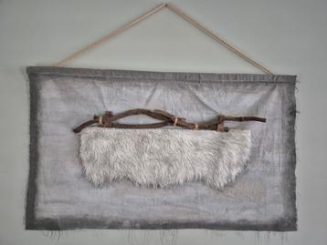 Kalkdoek Wanddecoratie beschikbaar voor biedingen