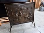 Vintage koperen/ messing haardscherm, Ophalen