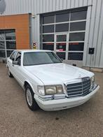 Mercedes-Benz S-Klasse 5.6 560 SEL AUT K6 1990 Wit, Auto's, Automaat, Achterwielaandrijving, 8 cilinders, Leder