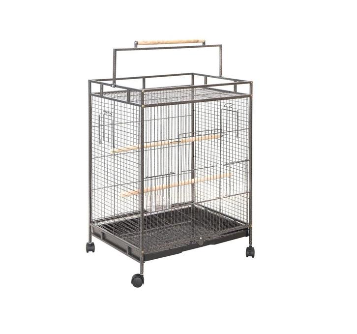 Binnen Volière Elegant - Hamerslag Antraciet Vogel Vogelkooi, Dieren en Toebehoren, Vogels | Hokken en Kooien, Nieuw, Vogelkooi