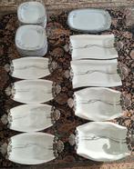 Luxe Servies Set met Zilveren Accenten, Ophalen