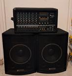 powerpod 7 versterker skytec speakers, Ophalen, Gebruikt, Audio