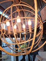 Hanglamp bol roest kroonluchter opruiming, Ophalen of Verzenden, Nieuw