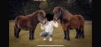 2 mooie shetland merries, Dieren en Toebehoren, Paarden, Merrie, Minder dan 160 cm, Recreatiepaard, Gechipt
