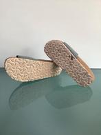 GRATIS VERZENDEN | BIRKENSTOCK Big Buckle grijze slippers 37, Slippers, Verzenden, Zo goed als nieuw, Grijs