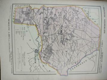117/ Laren no 1 Verwolde/ Exel Litho 1867 Kuyper GLD beschikbaar voor biedingen