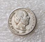 25 Cent 1889, Koning Willem III, Zilver, 25 cent, Verzenden