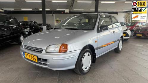 Toyota Starlet 1.3-16V stuurbekrachtiging elektrische pakket, Auto's, Toyota, Bedrijf, Te koop, Starlet, Airbags, Bluetooth, Elektrische ramen
