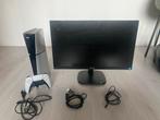 PS5 Slim met GTA 5 + Monitor, Ophalen of Verzenden, Gebruikt, Playstation 5
