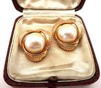 Parelclips van Sarah Coventry, Verzenden, Zo goed als nieuw, Goud, Overige materialen