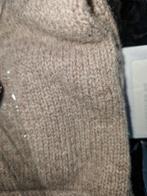 Nieuwe sjaal van 100% schapenwol - lichtbruin, Ophalen of Verzenden, Nieuw, Sjaal