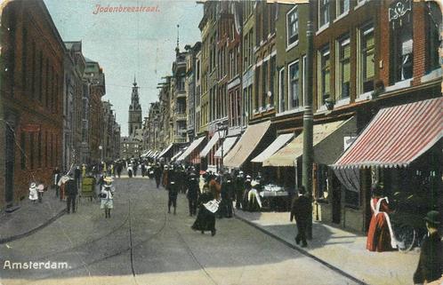 (701-146-009) Amsterdam Jodenbreestraat, Verzamelen, Ansichtkaarten | Nederland, Noord-Holland, Verzenden