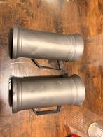 2 Tinnen Kannen - 1 Liter, Antiek en Kunst, Antiek | Tin, Ophalen of Verzenden